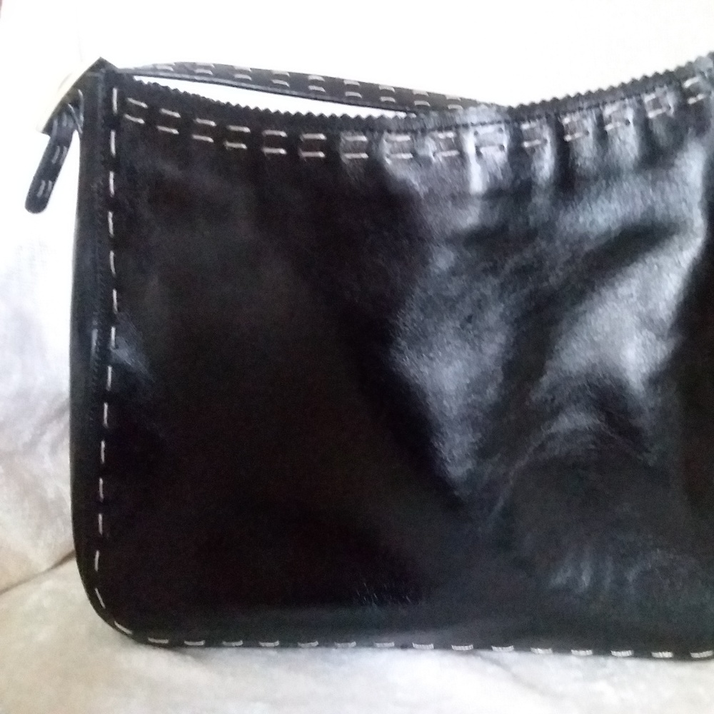 Valerie Stevens black shoulder bag